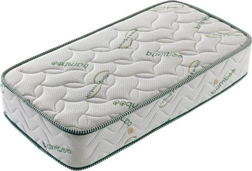 Bamboo Kumaş Ortopedik Yaylı Yatak Lüx Soft Ortopedik Yaylı Yatak 80X200 Cm Yaylı Yatak