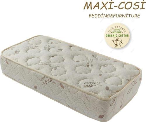 Organik Cotton 90X190 Cm Ortopedik Yaylı Yatak