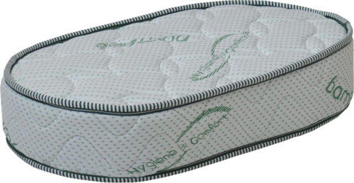 45X80 Opalin Ahşap Sepet Beşik Yatağı Bamboo Oval Beşik Yatağı