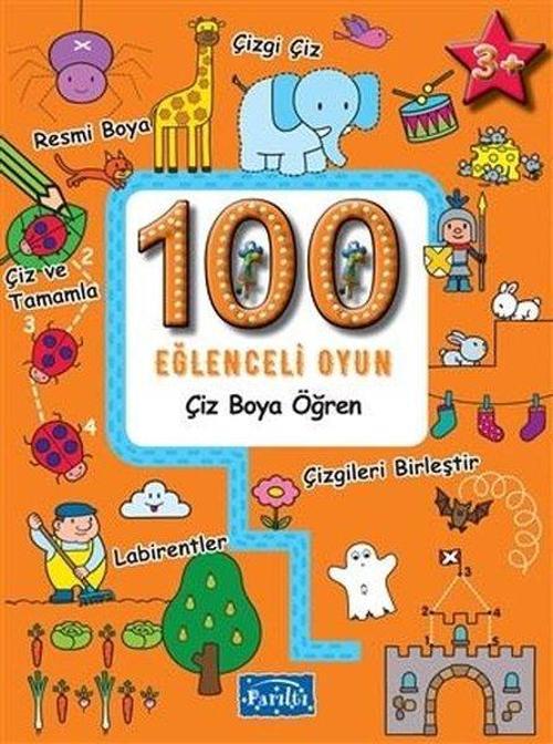 100 Eğlenceli Oyun - Çiz Boya Öğren