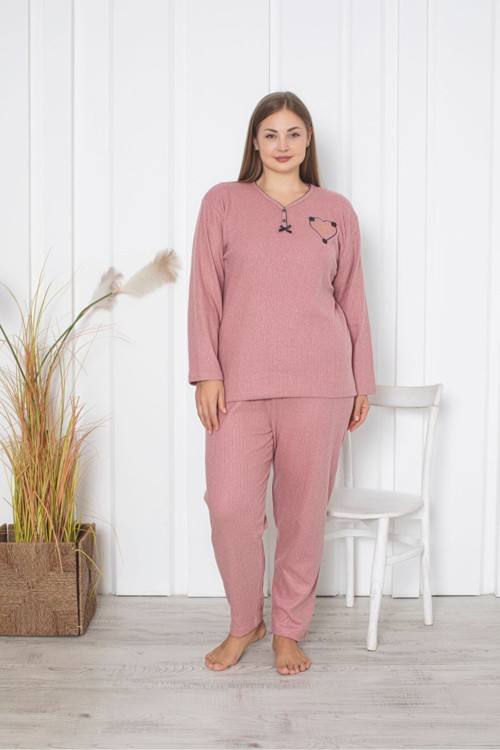 Büyük Beden İnterlok Pijama Takımı