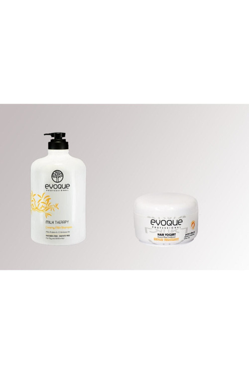 Evoque Milk Therapy Saç Kremi 1000ml Evoque Milk Therapy Saç Maskesi Süper Fırsat Ürünü