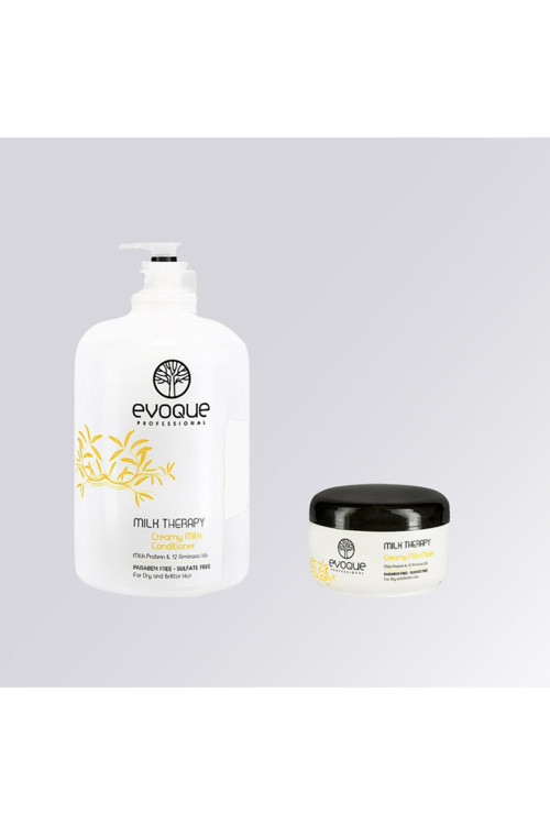 Evoque Milk Therapy Saç Kremi 1000 ml Milk Therapy Saç Bakım Maskesi