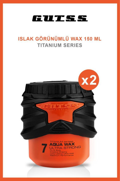 Şekillendirici Titanyum Ultra Güçlü Wax NO:7 150ML X2