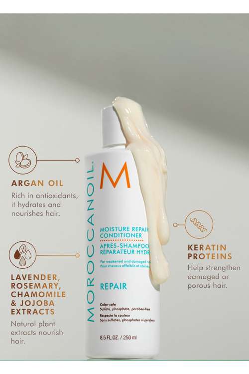 Beauty Bar-Moroccanoil Moisture Repair Onarıcı SÜLFATSIZ Saç Kremi 250 ml/ 8.5 fl.oz// GEM111014