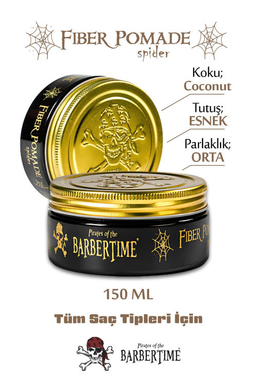 Fiber Pomade Spider Elastik Saç Şekillendirici Wax 150ml