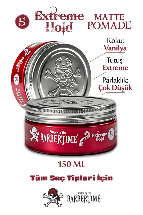 Extreme Hold Matte Pomade 05 Saç Şekillendirici Mat Wax 150 ml
