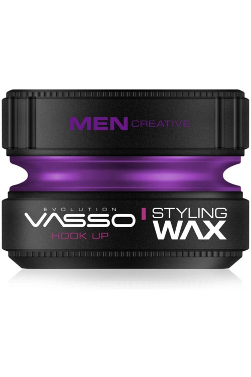 Vasso Hair Styling Wax (hook Up) Aqua Wax 150 Ml