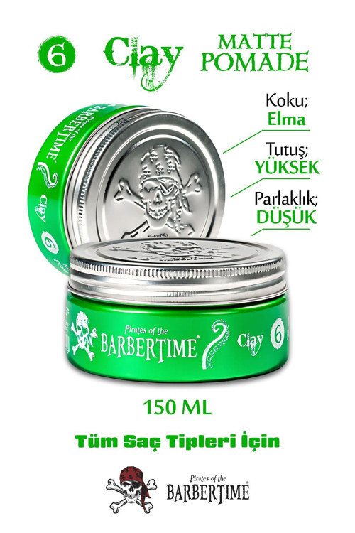 Clay Matte Pomade 06 Saç Şekillendirici Wax 150ml