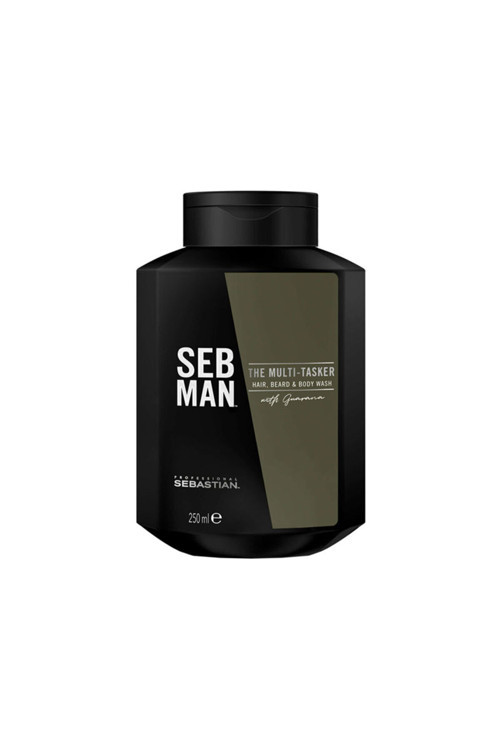 SEBASTIAN Sebman The Multi-Tasker ARINDIRICI Saç Sakal ve Vücut Şampuanı 250ml