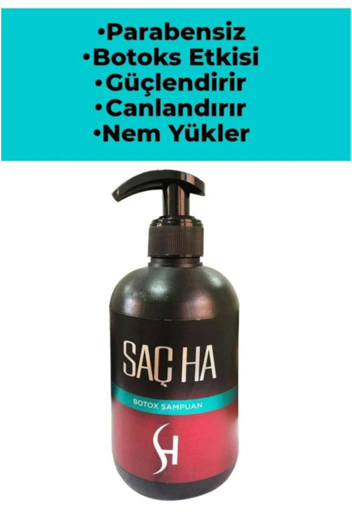 Saçha Botox Şampuan 500 ml