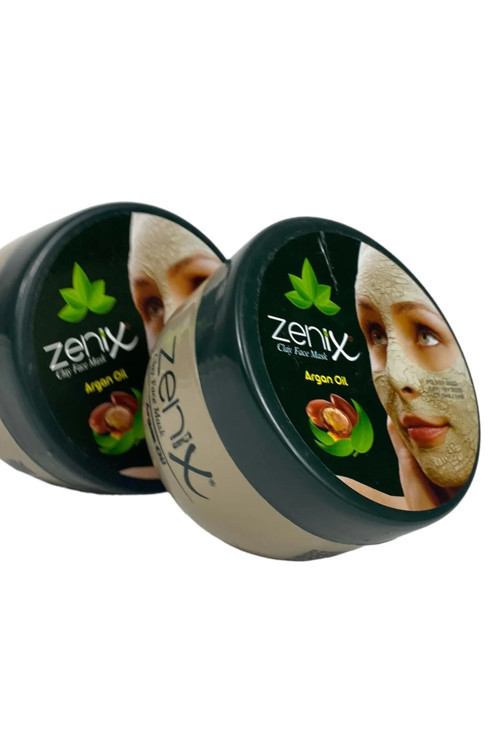 Zenix Argan Yağlı Arındıcı Nemlendirici Kil Yüz Maskesi 350 gr