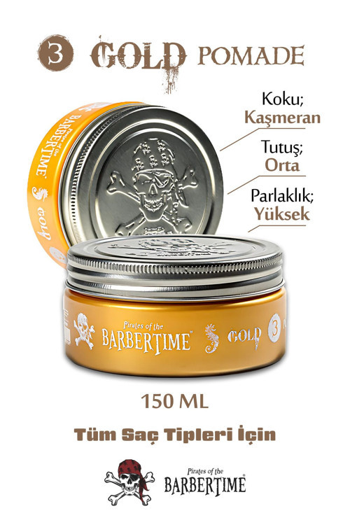 Gold Pomade 03 Saç Şekillendirici Wax 150 ml