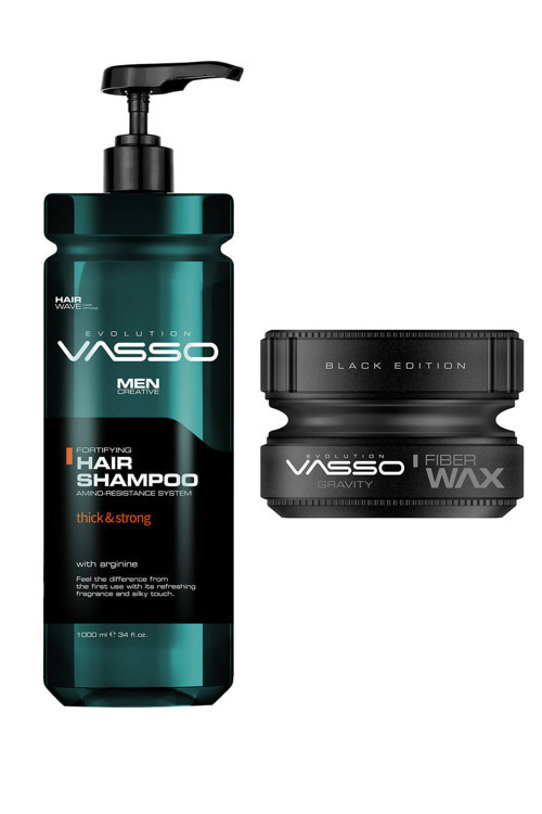 Dökülme Önleyici Şampuan 1000 ml +Gravity Fiber Doku Kazandıran Wax 150 ml 2840095030600