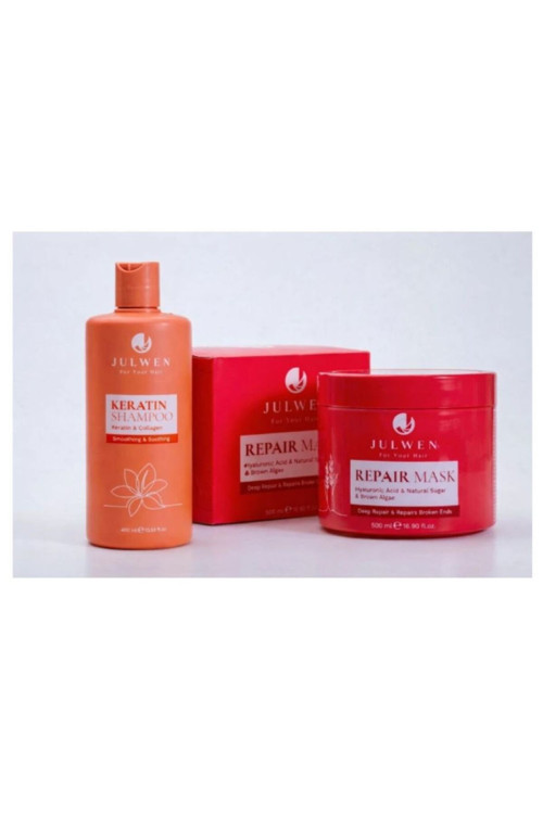 400ML KERATİN ŞAMPUAN ONARICI MASKE 500ML REPAİR
