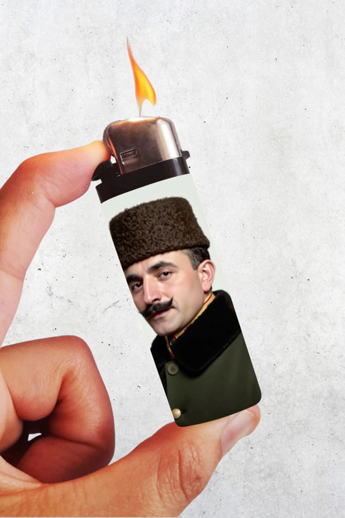 Enver Paşa Baskılı Klasik Çakmak, Tekrar Doldurulabilir