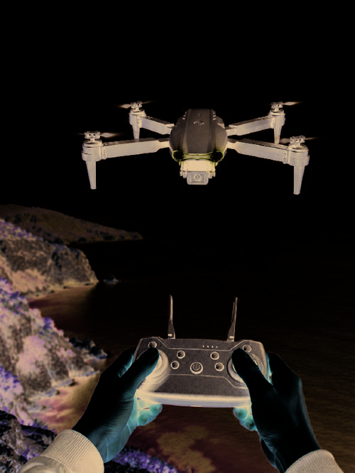 popüler Katlanabilir Kamera Drone 4K HD Görüntü, Hover Özelliği ve Uzaktan Kumanda 2026