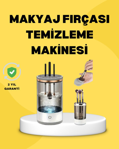 Tüm Boyutlara Uygun Otomatik Makyaj Fırçası Yıkama Cihazı - NLCAEB2485-6693