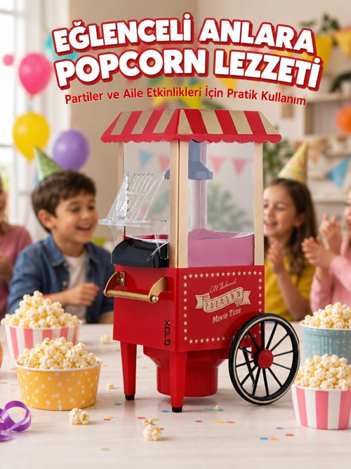 5 Dakikada Popcorn Hazırlayan Yağsız Patlatma Makinesi - NLCAEB6111-7491