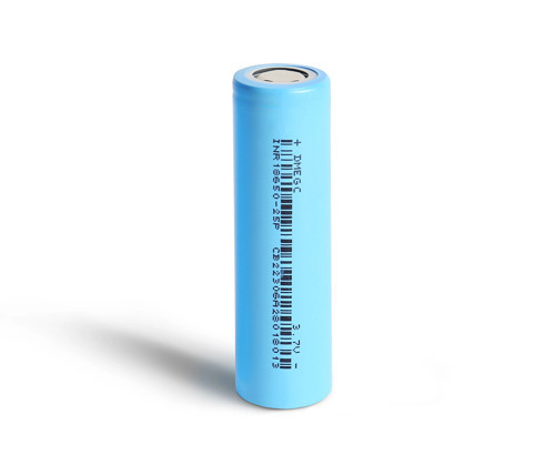 Li-Ion Şarjlı Pil (18650, 3.7V, 2500 mAh, 12C)