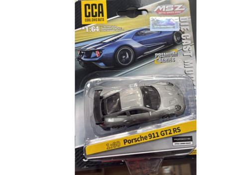Premium Series Porsche 911 GT2 RS Gri 1/60 Model Araba