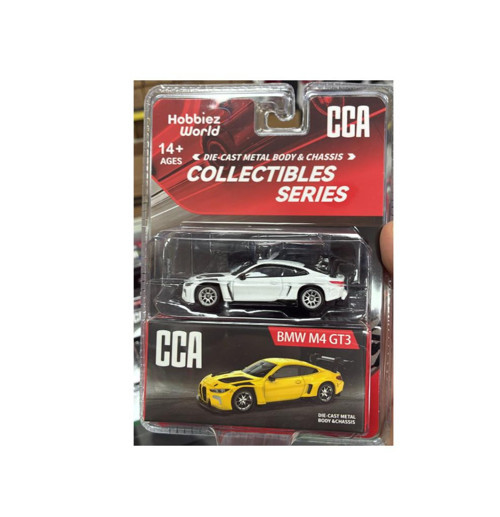 Collectibles Series BMW M4 GT3 Sarı 1/64 Model Araba