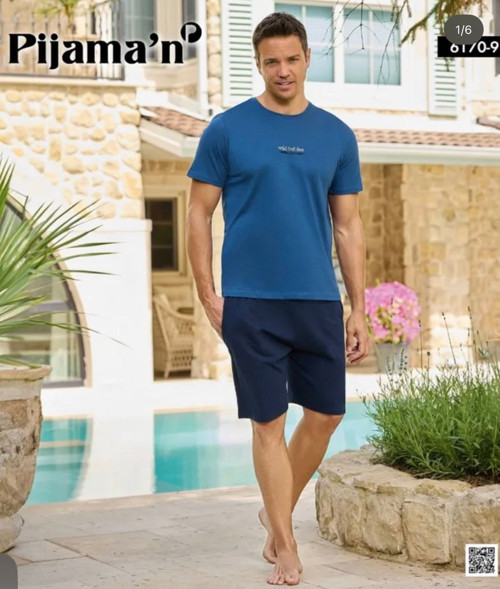 erkek pijama takımı şortlu