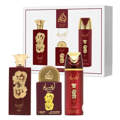 Pride Ansaam Gold EDP 100 ml + EDP 20 ml + Deodorant 200 ml Kadın Parfüm Seti