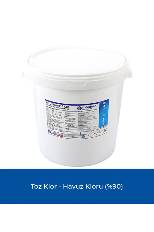 90 Toz Klor 10 Kg Havuz Kimyasalı