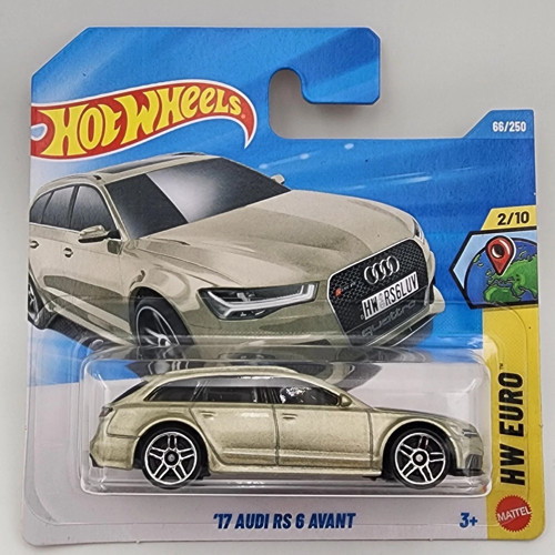 '17 Audi RS 6 Avant 2026 Mainline HW Euro 2/10 66/250 Diecast Model Araba