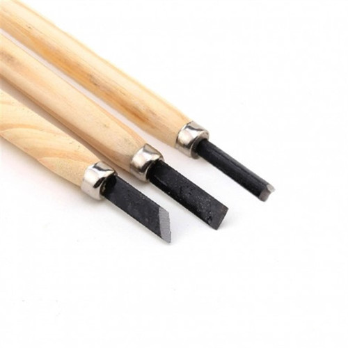 Ahşap Oyma Seti (3 Lü Set) La-7003