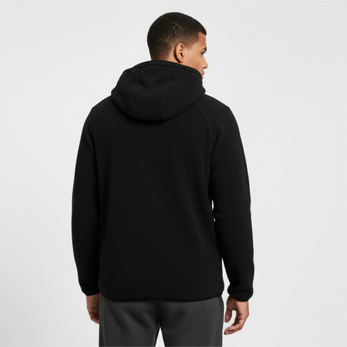 Pumatech Erkek Siyah Kapüşonlu Sweatshirt