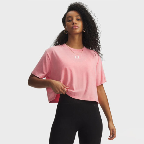 Seamless Cotton Hand Kadın Pembe Tişört