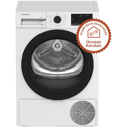 GPDH 9635 9 kg Çamaşır Kurutma Makinesi