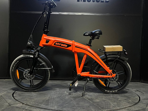 E-Monster 20 Jant Katlanabilir Yüksek Torklu Elektrikli Bisiklet( TURUNCU)