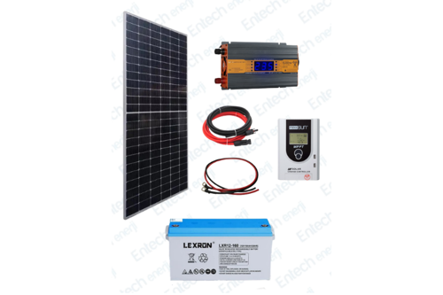 1.5 kW 160 Ah 455 W Watt Güneş Panelli Hazır Güneş Enerjisi Paket Sistemi