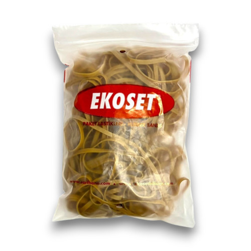 Kauçuk Büyük Boy Paket Lastiği 220x5mm 500 Gram