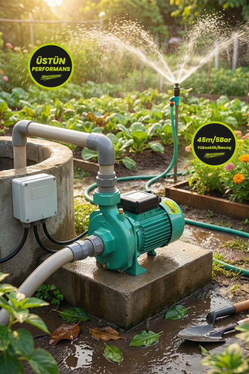 R-Scm80 Su Pompası 1.5Kw 2Hp Santifürüj Pompa
