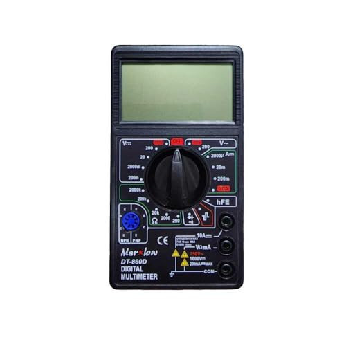 DT860D Dijital Multimetre Geniş Ekranlı Ölçü Aleti