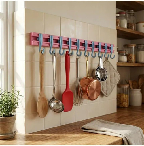 10lu Yapışkanlı Portmanto Hol Antre Duvar Banyo Havlu Askısı Mutfak Askılığı Kapı Arkası