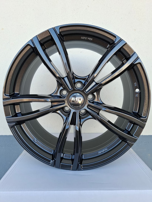 -73 5X112 19X8 ET44 73.1 GLOSS DARK GREY JANT DESIGNED BY O.Z. (4 ADET)