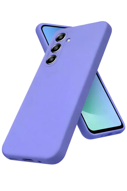 Zentya4516 Mey İthalat® Samsung Galaxy A27 5G Nano İçi Kadife Silikon - Lila Zd4526
