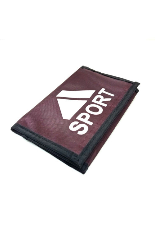 Bordo Kumaş Cüzdan