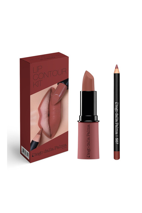 Lip Contour Kit Lipstick 507 + Dudak Kalemi 507 - Off To Marsala