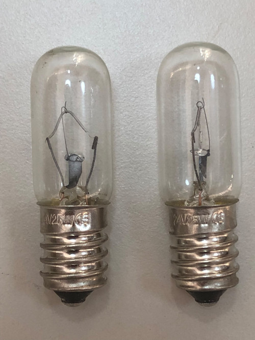 2 ADET Garaj Kapısı Ampulü 24V 25W E-14 Duylu