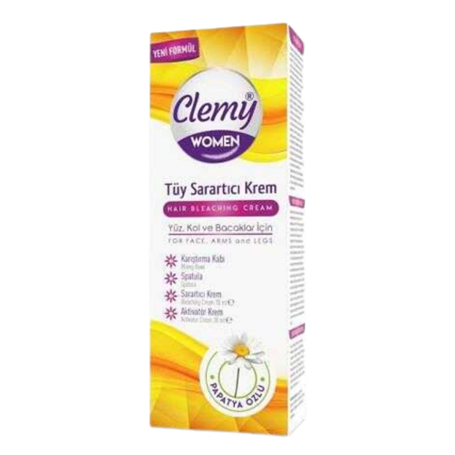 Women Tüy Sarartıcı Krem 70 ml ve Aktivatör Krem Yüz,Kol ve Bacaklar İçin 35 ml
