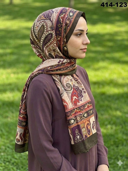 Etnik Desen Soft Şal 414-123