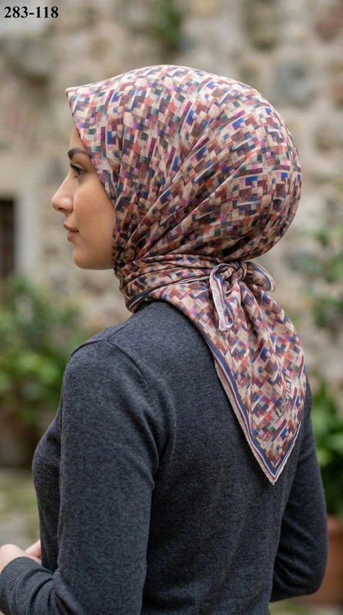 Soft Pamuk Eşarp 283-118
