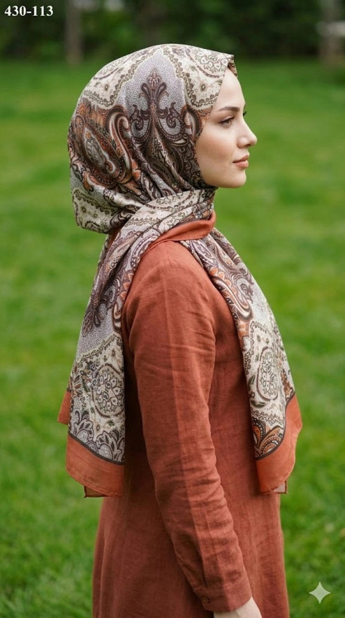 Etnik Desen Soft Şal 430-113