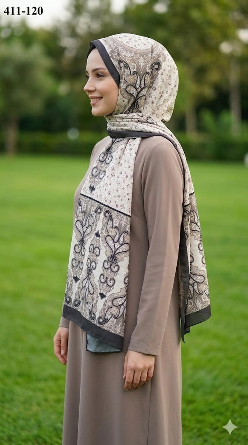 Etnik Desen Soft Şal 411-120